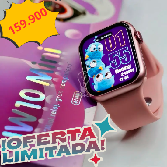 🎉🎊🔥RELOJ SMARTWATCH IW 10 MINI ⭐⭐⭐⭐⭐     Elegido por+10.000 usuarios en Colombia